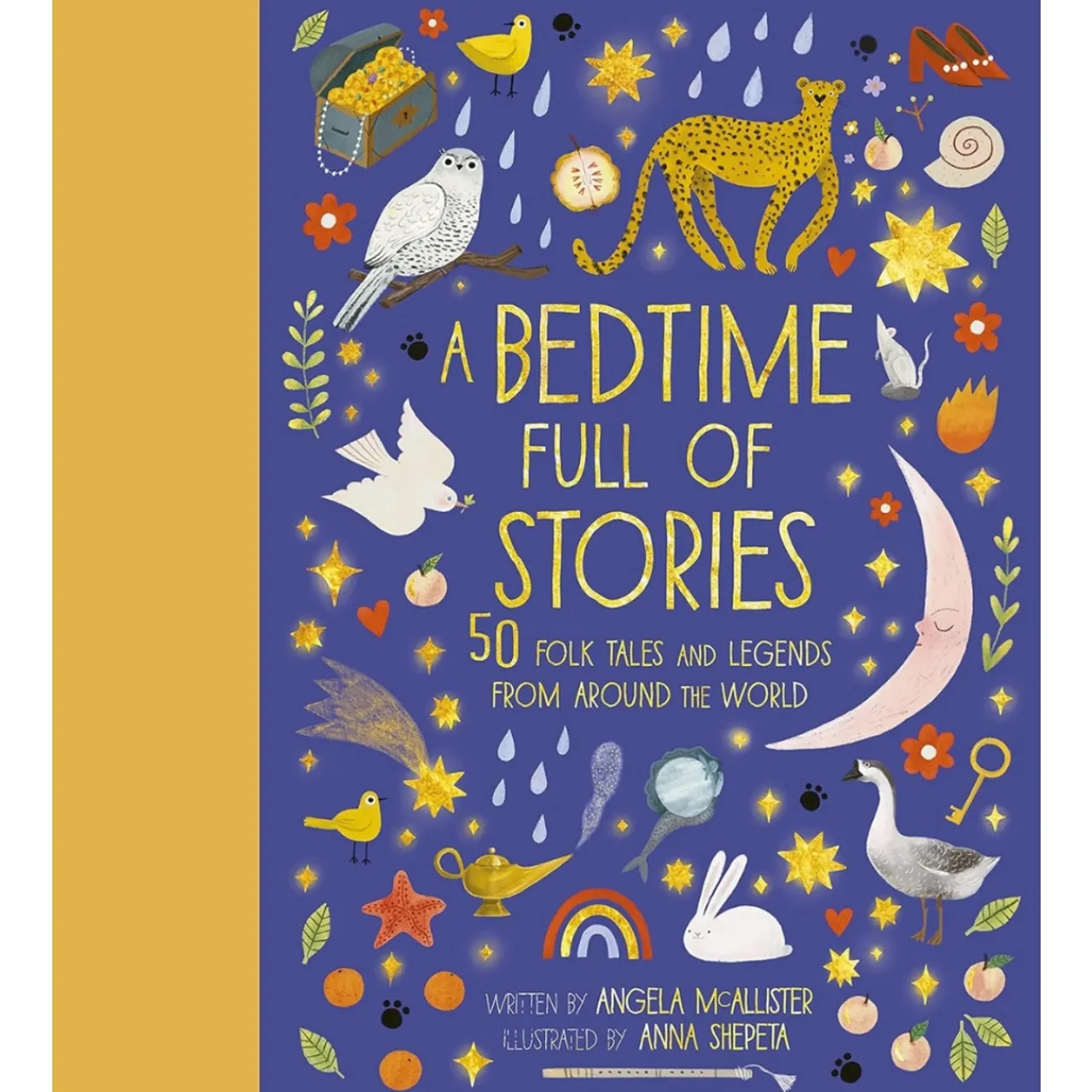 A Bedtime Full of Stories: 50 Folk Tales from Around the World< Sale
