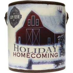 A Cheerful Giver - Holiday Homecoming Scented Jar Candle (20 oz) Decorative Cera< Clearance