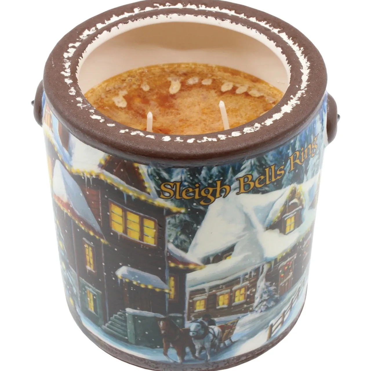 A Cheerful Giver - Sleigh Bells Ring (Banana Nut Bread) Scented Jar Candle (20 o< New