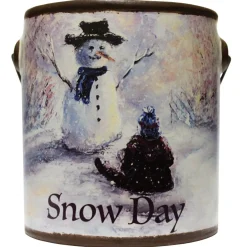A Cheerful Giver - Snow Day (Crumb Coffee Cake) Scented Jar Candle (20 oz) Decor< Outlet