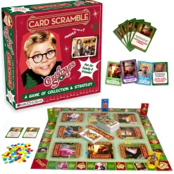 A Christmas Story Card Scramble Board Game< Fashion