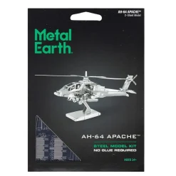 AH-64 Apache Helicopter Steel Model Kit< Fashion
