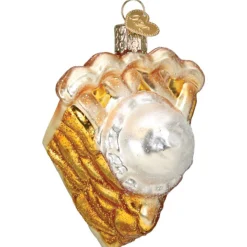 3.25" Apple Pie A La Mode Ornament<Old World Glass Online