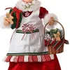 16" Candy Kitchen Mrs Claus with Basket< Online