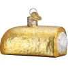 3.5" Christmas Hostess Twinkie Blown Glass Unique Christmas Ornament<Old World Glass Online