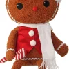 24" Fleece Gingerbread Boy Peppermint< Online