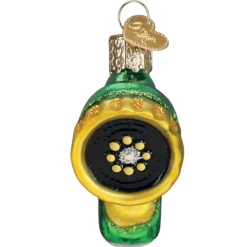 3.25" Garden Hose Nozzle Ornament<Old World Glass Hot
