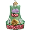4" Gardening Apron Ornament<Old World Glass Outlet