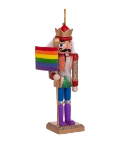 6" Gay Pride Nutcracker Ornament<Kurt Adler Fashion