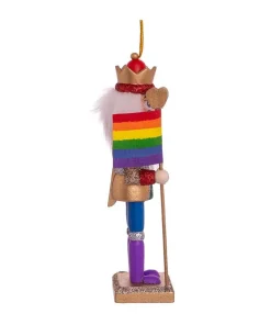6" Gay Pride Nutcracker Ornament<Kurt Adler Fashion