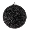 6" Glamour Glitter Ball Ornament< New