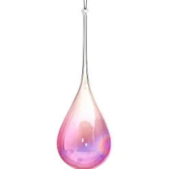 7" Glass Teardrop Ornament< Fashion