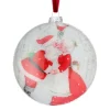 5" Mr &amp; Mre Claus Kissing Ornament< Clearance