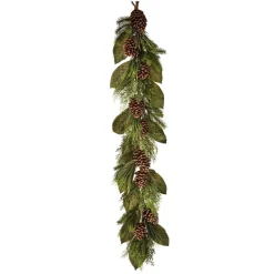48" Pine And Cedar Leaf Garland< Online