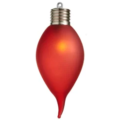 5" Red Lighted Kismet Ornament< Best