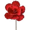 24" Red Velvet Magnolia Stem< New