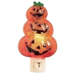 6" Roman - Triple Jack-O-Lantern Night Light< Online