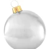 18" Silver Holiball< Fashion