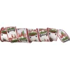 2.5" x 10Y Santa Gnomes Ribbon< Clearance