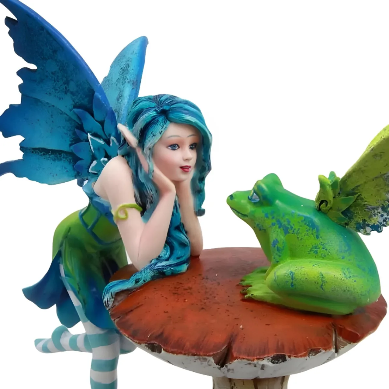 Amy Brown Frog Gossip Figurine< Fashion