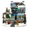 Animated Christmas Animal House - Lumineo Scenery< New