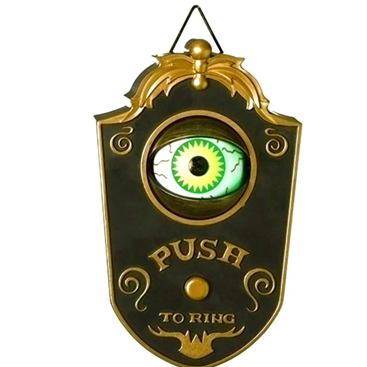 Animated Halloween Eyeball Doorbell< Hot