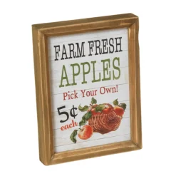Apple Pie Harvest Block Sign< Fashion