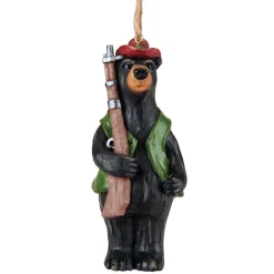 Armed Bear Ornament - The Christmas Loft< Outlet