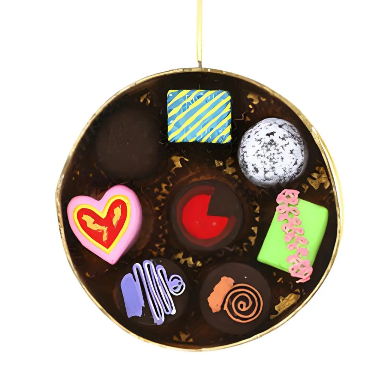 Assorted Chocolates Ornament<Cody Foster & Co. Clearance