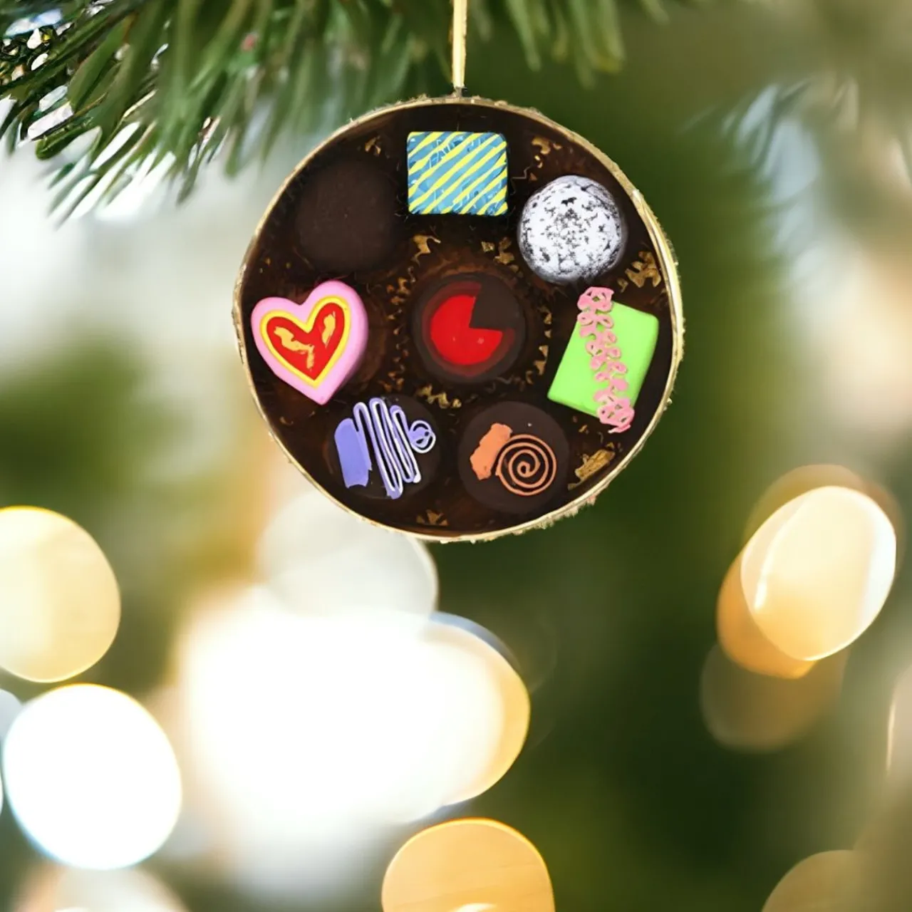Assorted Chocolates Ornament<Cody Foster & Co. Clearance