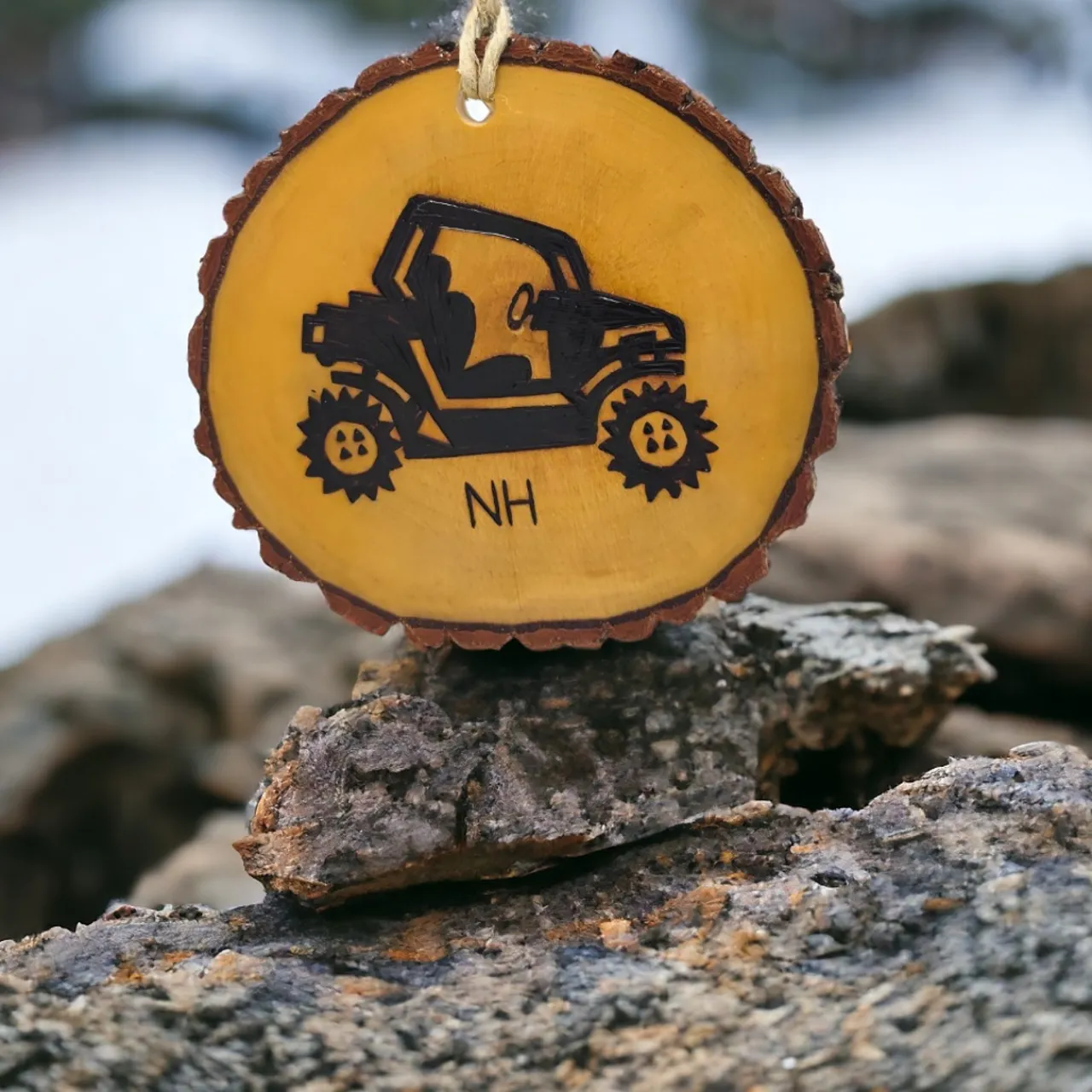 ATV New Hampshire Ornament - The Christmas Loft< Fashion