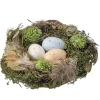Aviary Bird Nest with Eggs 6"< Clearance