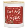 Bake Stuff Candle with Christmas Cookie Scent< Fashion