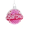 Barbie Party Checkered Christmas Ornament<Cody Foster & Co. Discount