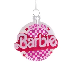 Barbie Party Checkered Christmas Ornament<Cody Foster & Co. Discount