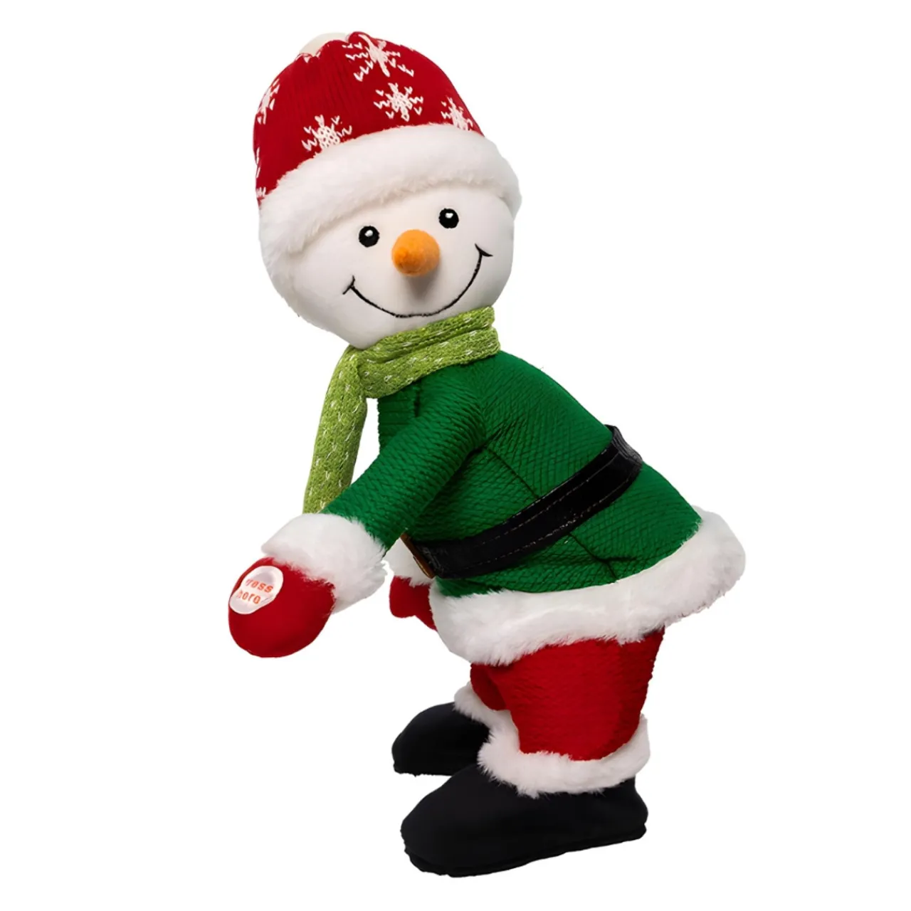 Battery Operated Musical Twerking Snowman<Kurt Adler New