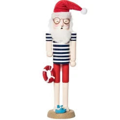 Beach Santa Figurine< Fashion