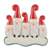 Bearded Gnomes Family of 5 Personalized Ornament< Outlet