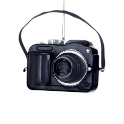 Black Digital Camera Ornament, 3.5in Resin, A1531<Kurt Adler Hot