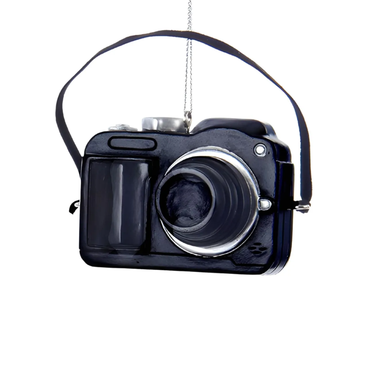 Black Digital Camera Ornament, 3.5in Resin, A1531<Kurt Adler Hot