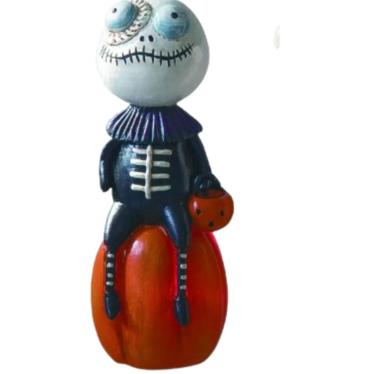 Black Skeleton with Light Up Eyes< Hot