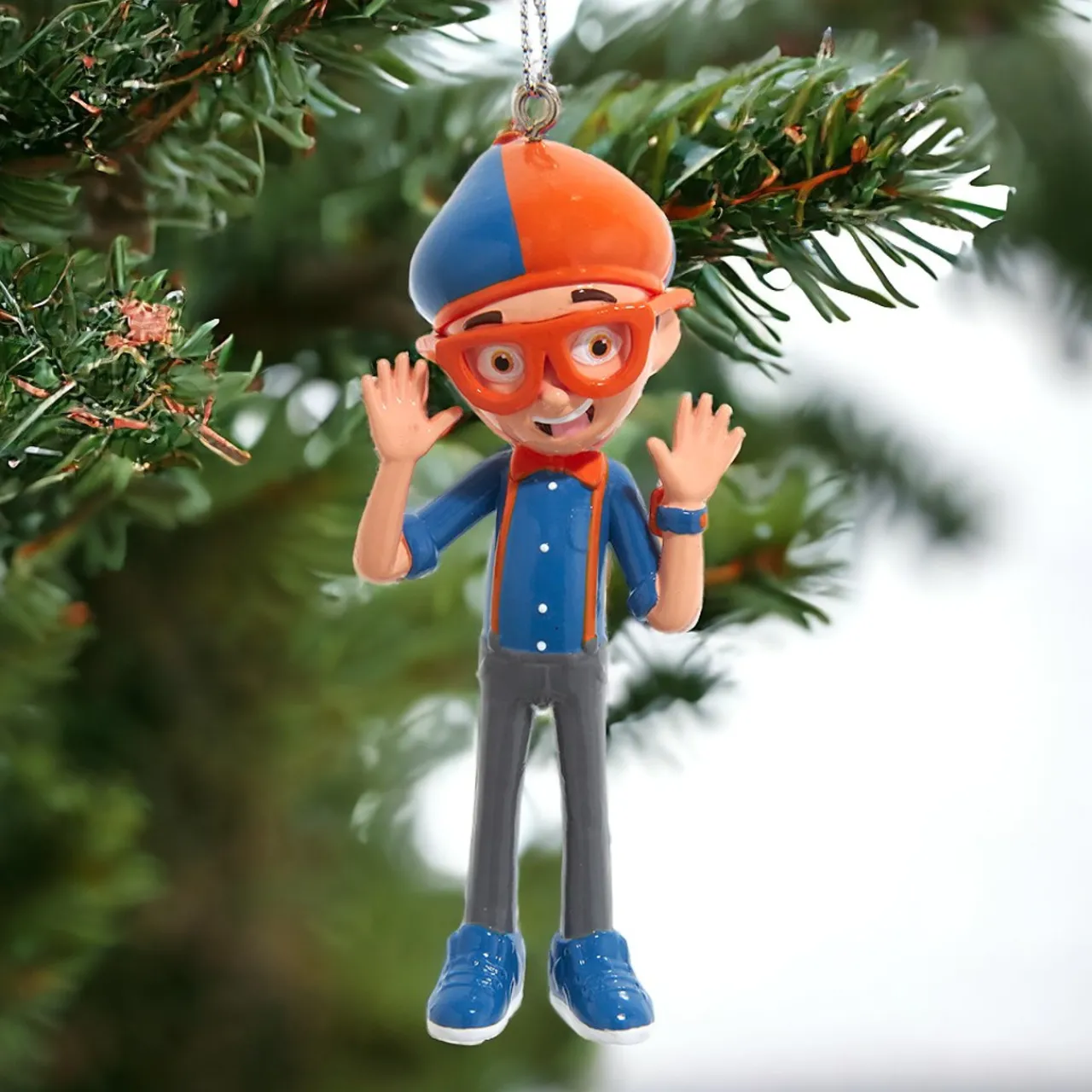 Blippi Blow Mold Ornament - Officially Licensed, 3.5 inch<Kurt Adler Outlet