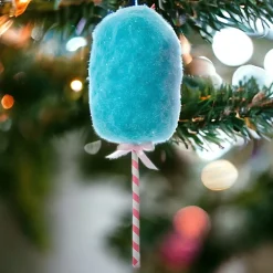 Blue Cotton Candy Ornament<Kurt Adler Online