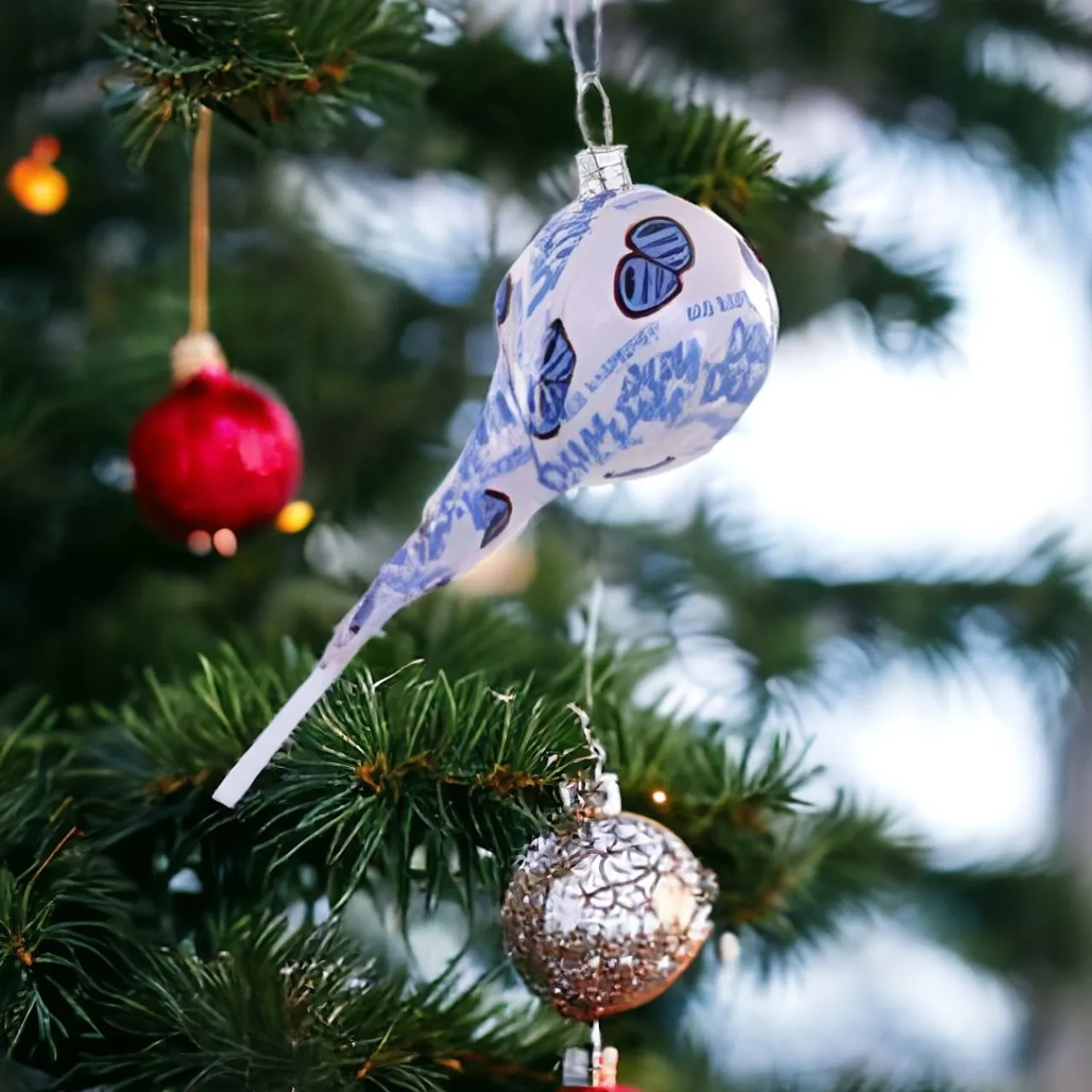 Blue Dum Dums Ornament<Cody Foster & Co. Clearance
