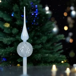 Blue Glass Finial Tree Topper< Outlet