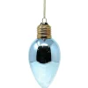 Blue Light Bulb Ornament< Discount