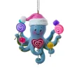 Blue Octopus Lollipops Ornament<Kurt Adler Online