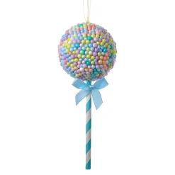 Blue Stick Bubblegum Ball Lollipop Ornament<Kurt Adler Sale