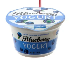 Blueberry Yogurt Cup Ornament<Kurt Adler Discount