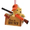 Born to Hunt Puppy Ornament<Kurt Adler Best